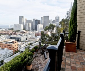 No. 260 Green Street, originally the home of the much beloved “Cable Car Lady” Fr...