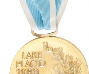 The first 1980 "Miracle on Ice" Olympic hockey gold medal ever offered in a public au...