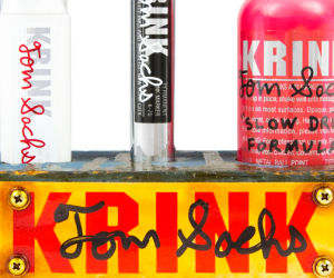 What could be better than a collaboration between Tom Sachs and Krink, two amazing ar...