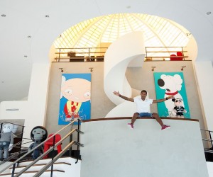 Opening his home up to the lens of au-currant lifestyle photographer Todd Selby, Phar...