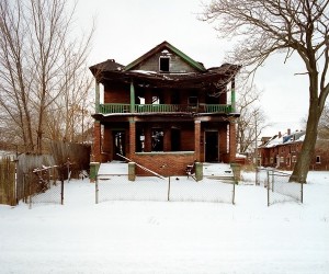 Photographer Kevin Bauman documents the decline of Detroit in 100 Abandoned Houses. O...