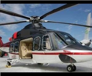 This Agusta AW139 is being sold by the former English cricketer Andy Caddick and is l...