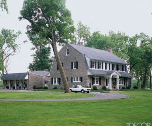 This month's Issue of Elle Decor features a peak into the luxury Kentucky estate...