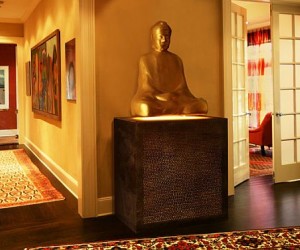 The spiritual speakers are specially designed for art lovers by a company called Ton.