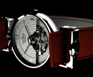 An incredible watch of exception, this unique timepiece from Cacheux is of only one p...
