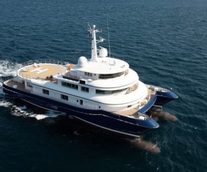 To charter Silver Cloud, contact Camper & Nicholsons, which holds the central listing...