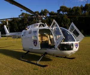 A 1978 twin-engine Bo 105 chopper built by MBB (Messerschmitt-Bölkow-Blohm) has been...