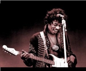 The guitar that Jimi Hendrix played before he was famous sold yesterday for $265,000