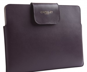 A stylish protective case for your iPad, made from environmentally friendly leather s...