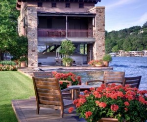 Through soaring windows and expansive terraces come breathtaking views of the crystal...