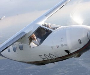 Germany's Extra Aircraft is best known in the U.S. for high-end aerobatic sport plane...