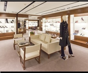 Ferragamo Re-Opens its Pacific Place boutique (Hong Kong) with a face-lift.