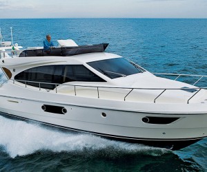 Ferretti Yachts has upgraded its model line by adding the Ferretti 500 and the Ferret...