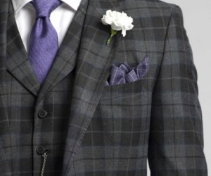 Priced at $1 million, the package comprises 14 bespoke Saville Row suits made from th...