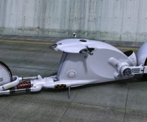 Resembling a cobra that’s ready to strike, the Snake Road concept motorcycle by Fre...