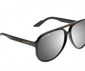 The Gucci 3-D glasses contain a high tech multi-layered mirrored coating which allow...