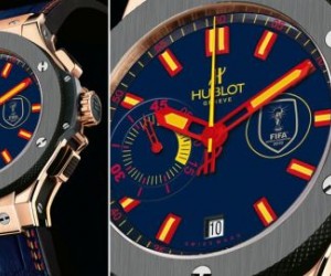 Hublot has created the 'Big Bang' watch to commemorate the recent FIFA Worl...