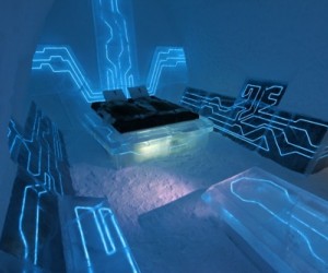 The Swedish Icehotel attracts adventurous types with its all-ice accommodations 12 mi...