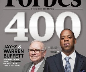 The issue highlights the “400 Richest People In The World”. Jay-Z doesn’t quite...