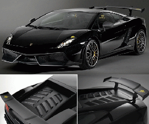 The special-edition Lamborghini Gallardo LP570-4 Blancpain E is built from the standa...