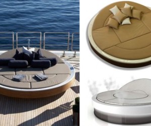 A Solar-powered Lounger For any Superyacht owner.  A must see!