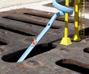 The London-based artist, Slinkachu has yet again impressed with these whimsical minia...