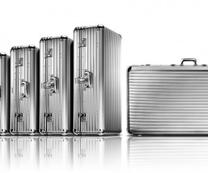 Aluminum luggage, all the cash you can carry...
