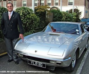 The Lamborghini Islero GTS driven by Sir Roger Moore in the cult thriller "The Man Wh...