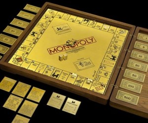 And here you thought that you had game with your gold leaf Monopoly set, ha! Check o...