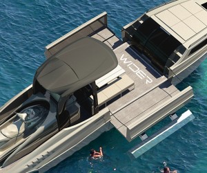 The Wider 42 is a new class of yacht, one that allows owners to get somewhere beautif...